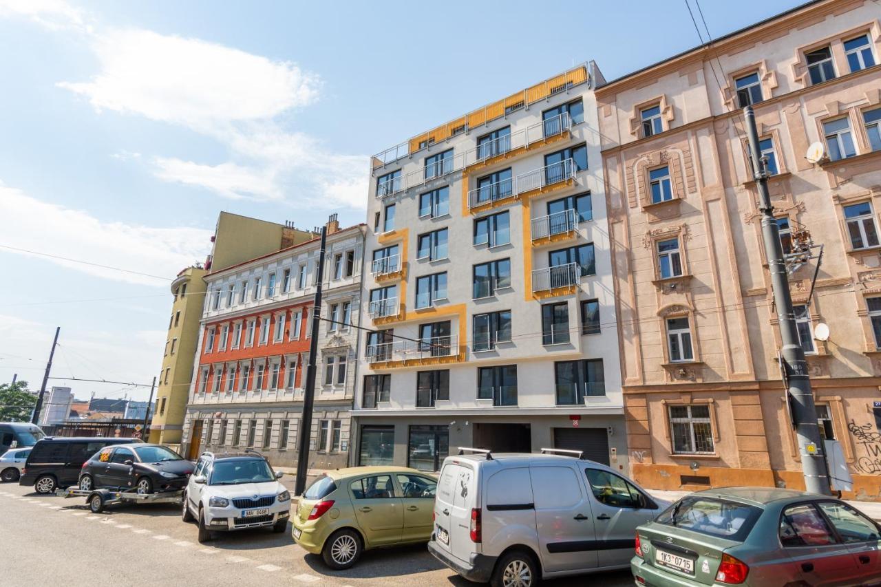 Studio Brand New Apartment #28 In New Building With Free Parking In City Center Prague Extérieur photo