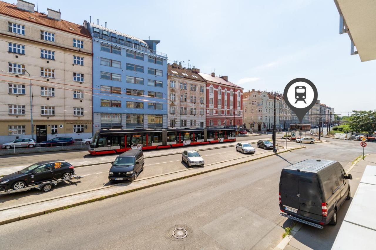Studio Brand New Apartment #28 In New Building With Free Parking In City Center Prague Extérieur photo